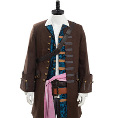 Pirates of the Caribbean Jack Sparrow Cosplay Costume