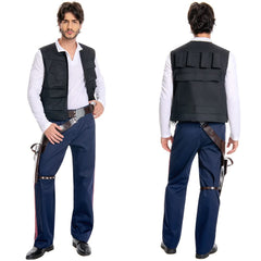 ANH A New Hope Han Solo Costume de Coaplay