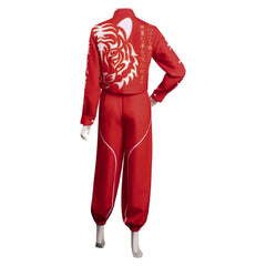 Adulte Japonais Bosozoku To kkou Fuku Tenue Rouge Cosplay Costume