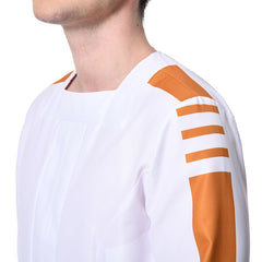 Andor Andor Prisonnier Tenue Blanche Cosplay Costume Carnaval