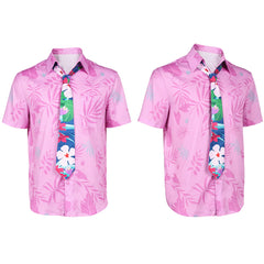 Zootopia 2(2025) Nick Wilde Chemise Rose Cosplay Costume Ver.2