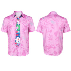 Zootopia 2(2025) Nick Wilde Chemise Rose Cosplay Costume Ver.2