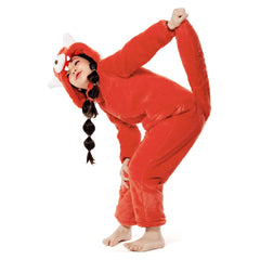 2022 Alerte Rouge Mei Enfant Pyjamas Cosplay Costume