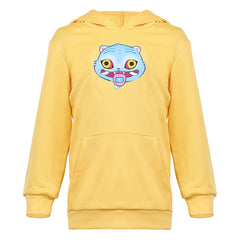 Enfant&Adulte Zoey Sweat-shirt à Capuche Jaune Cosplay Costume