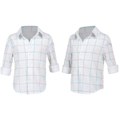 Enfant Kpop Jinu Chemise Blanche Cosplay Costume