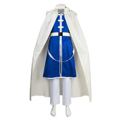 Frieren: Beyond Journey's End Himmel Tenue Bleue et Blanche Cosplay Costume
