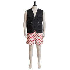 Cosplay Costume Carl Dungeon Crawler Carl Manga Cosplay Tenue Noire Homme