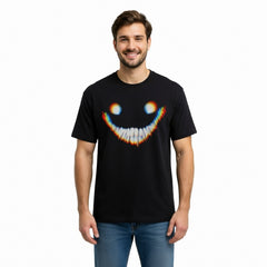 Cosplay Costume Bobby/The Smiler Backrooms(2026) Film Cosplay T-shirt Homme