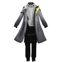 Homme Arknights: Endfield(2026) Endministrator Tenue Grise Cosplay Costume
