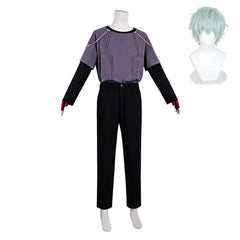 Cosplay Costume Till Final Round 6 Alien Stage(2026) TV Cosplay Tenue Grise Homme