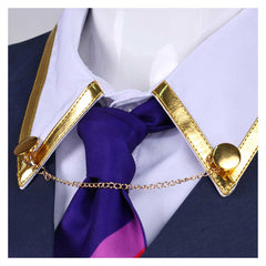 Cosplay Costume Chamber Valorant Jeu Cosplay Tenue Bleue Femme