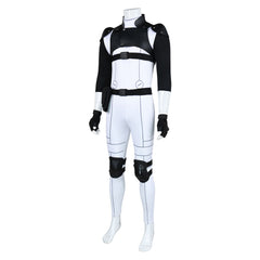 Cosplay Costume Jirou Azuma Black Torch(2026) Anime Cosplay Combinaison Blanche et Noire Homme
