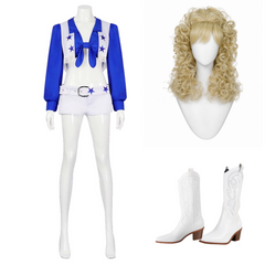 Rhinestone(1984) Dolly Parton Dallas Cowboys Cheerleaders Cosplay Costume