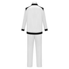 Cosplay Costume Haymitch Abernathy The Hunger Games: Sunrise on the Reaping(2026) Film Cosplay Tenue Blanche Homme