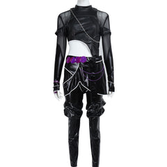 Rumi Mira Zoey Combinaison Noire Cosplay Costume