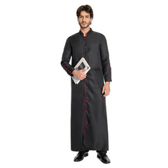 Médiéval Prêtre Christian Cosplay Costume Carnival Halloween