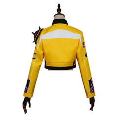 Femme Rumi Veste Jaune Cosplay Costume
