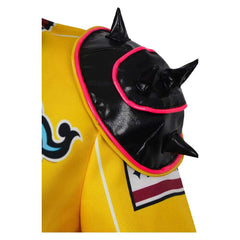 Femme Rumi Veste Jaune Cosplay Costume