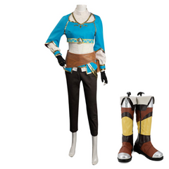 Adulte The Legend of Zelda: Breath of the Wild Princesse Zelda Cosplay Costume