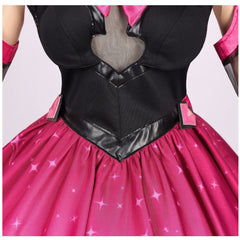 Cosplay Costume D.Va Overwatch Jeu Cosplay Robe Rouge Femme