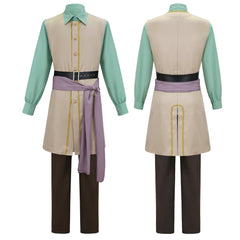 Cosplay Costume Captain Clark Backrooms(2026) Film Cosplay Tenue Beige Homme