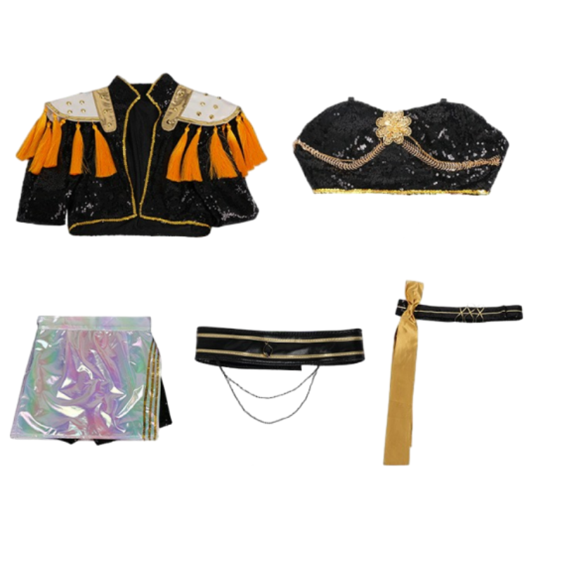 KPop Demon Hunters(2025) Mira Costume de Scène Cosplay Costume 4