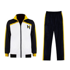 Cosplay Costume Natsuki Subaru RE0(2026) Anime Cosplay Tenue Blanche et Noire Homme