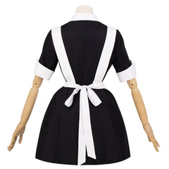 Cosplay Costume Magenta The Rocky Horror Picture Show Film Cosplay Maid Robe Femme