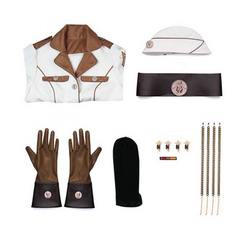 Cosplay Costume Private Angel The Boys Vought Rising(2027) TV Cosplay Uniforme Blanc Femme