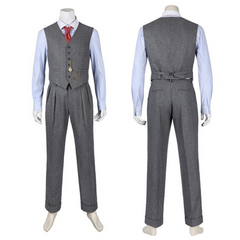 Cosplay Costume Tommy Shelby Peaky Blinders TV Cosplay Tenue Complete Homme
