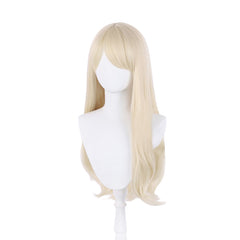 2023 Barbie Adulte Margot Robbie Barbie Perruque Longue Cosplay Perruque