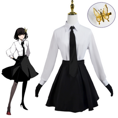 BSD 3 Akiko Yosano Blanc Cosplay Costume
