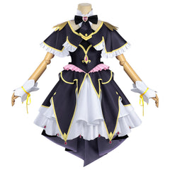 Cosplay Costume Luluka Moria Star Detective Precure!(2026) Anime Cosplay Tenue Violette et Noire Femme