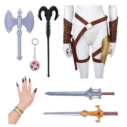 Cosplay Accessoire He-Man/Teela/Skeleton King Les Maîtres de l'Univers(2026) Film Accessoires