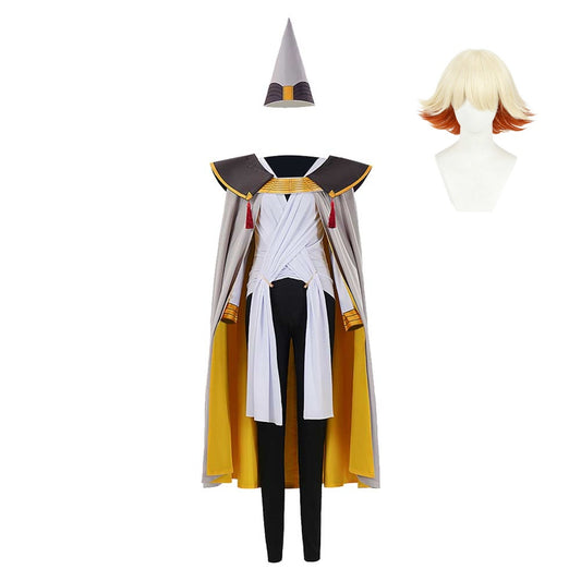Cosplay Costume Alaira Tongari Boushi no Atelier(2026) Anime Cosplay Tenue Blanche Femme Perruque