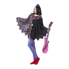 Cosplay Costume Clown Terrifier 4(2026) Film Cosplay Cape Noire Femme