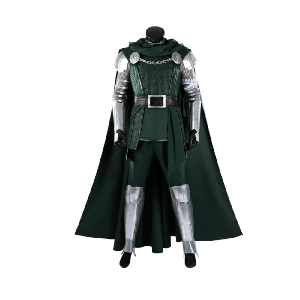 Cosplay Costume Dr.Doom Avengers 5(2026) Film Cosplay Tenue Verte Homme