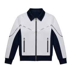 Cosplay Costume Mister Fantastic Avengers: Doomsday(2026) Film Cosplay Veste Blanche et Bleue Homme