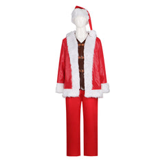 Cosplay Costume Nick Violent Night 2(2026) Film Cosplay Tenue de Père Noël Rouge Homme