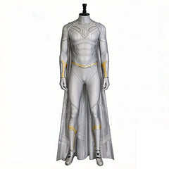 Cosplay Costume White Vision VisionQuest(2026) TV Cosplay Combinaison Argentée Homme