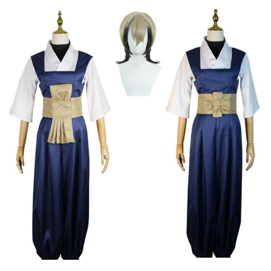 Cosplay Costume Zanka Gachiakuta Anime Cosplay Tenue Bleue Homme & Femme