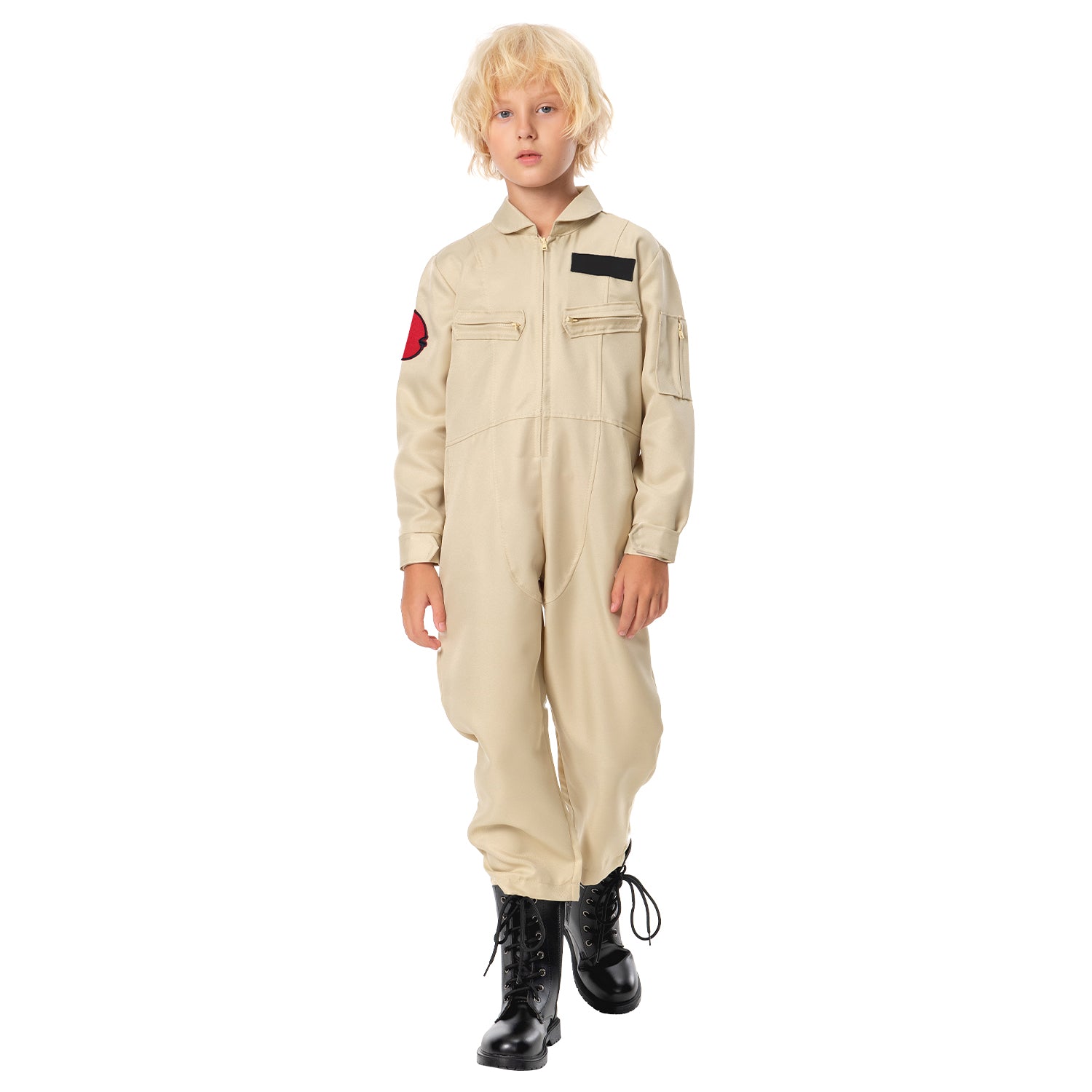 Enfant Ghostbusters Combinaison SOS Fantôme Halloween Cosplay Costume 1