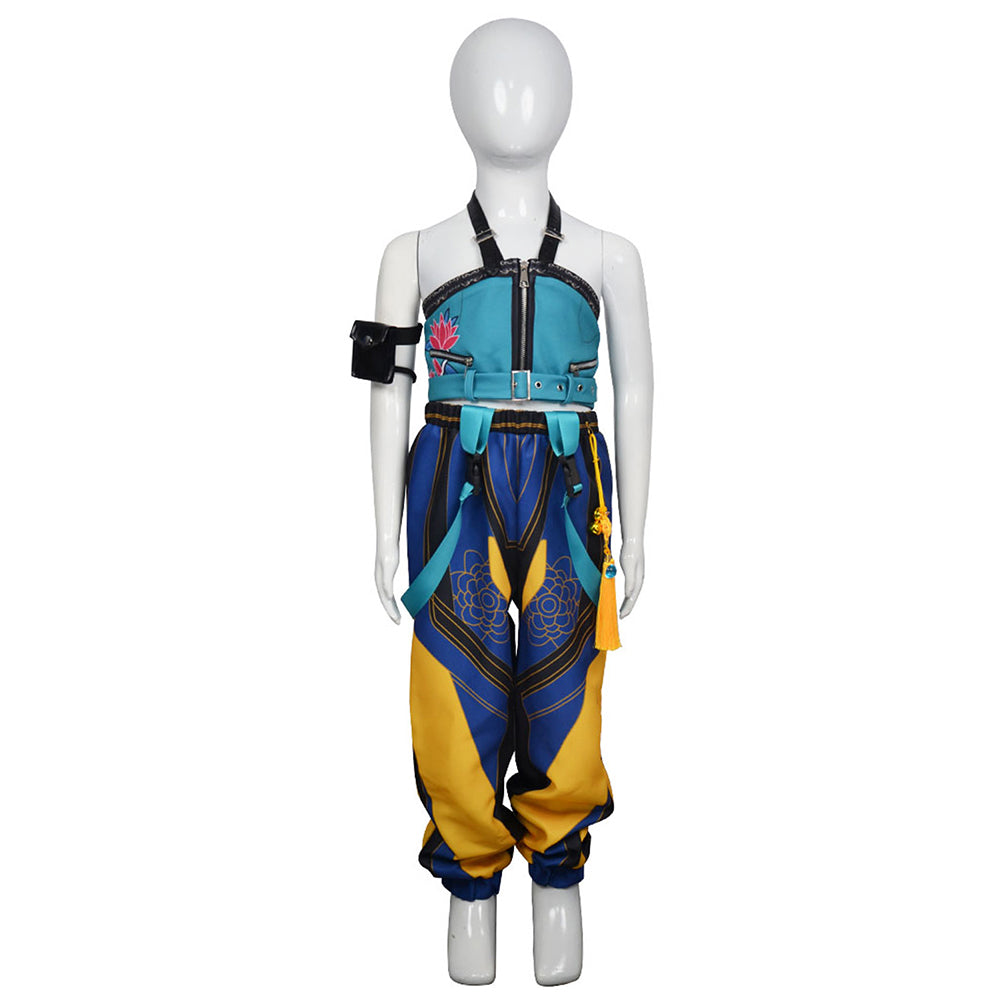 Enfant KPop Demon Hunters(2025) Zoey Cosplay Costume 1