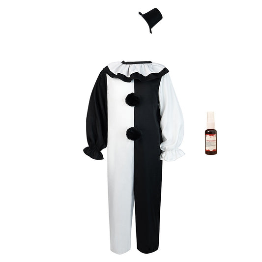 Enfant Terrifier 2 Art the Clown Cosplay Costume Faux Sang