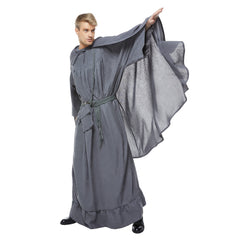The Lord of the Rings LOTR Gandalf Tenue Grise Cosplay Costume Halloween Carnaval