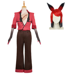 Hazbin Hotel 2(2025) Alastor Tenue Avec Cicatrices Cosplay Costume