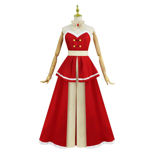 Hazbin Hotel 2(2025) Charlie Tenue Rouge et Jaune Cosplay Costume