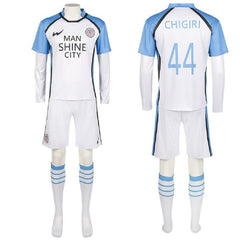 Cosplay Costume Yo Hiori/Sae Itoshi/ Alexis Ness/Hyoma Chigiri Blue Lock Anime Cosplay Maillot de Football Homme