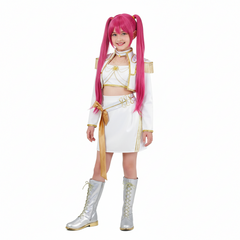 Enfant Mira What It Sounds Like Tenue Blanche Cosplay Costume
