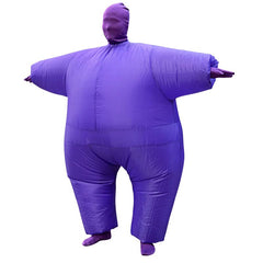 Gonflable Combinaison Taille d'Adulte Cosplay Costume Version Bleue